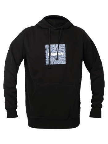 emerson hoodie ανδρικό (232.em20.06 black)