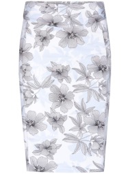 orsay γυναικεία φούστα pencil floral