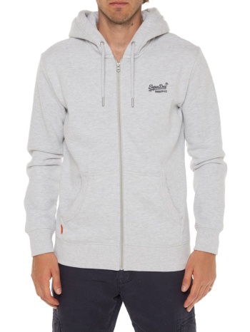 ζακέτα φούτερ με κουκούλα essential logo zip hoodie superdry σε προσφορά