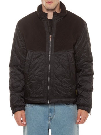 sherpa μπουφάν sherpa quilted hybrid jacket superdry σε προσφορά