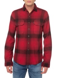 μακρυμάνικο πουκάμισο vintage check flannel shirt superdry
