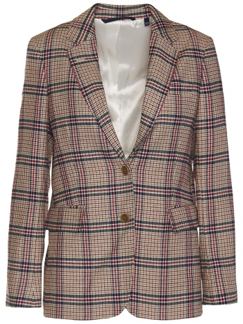 gant γυναικείο σακάκι καρό stretch wool blazer σε προσφορά