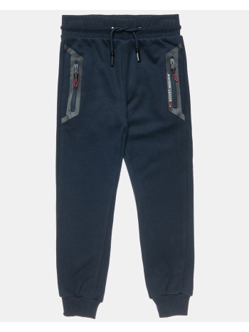 παντελόνι moovers φούτερ τσέπες με φερμουάρ - μπλε σε προσφορά