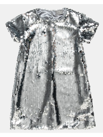 φόρεμα με παγιέτες - ασημι σε προσφορά