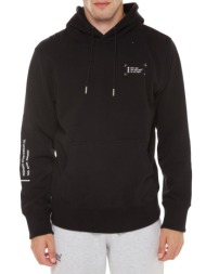 φούτερ με κουκούλα utility sport logo loose hoodie superdry