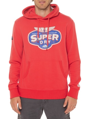 φούτερ με κουκούλα workwear logo graphic hoodie superdry σε προσφορά