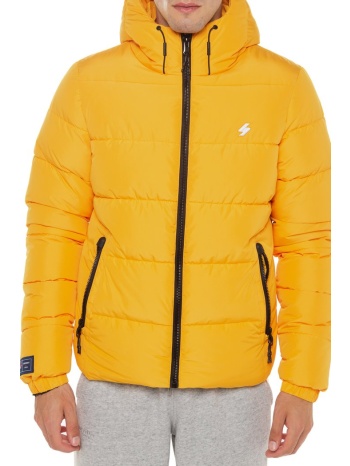 puffer μπουφάν hooded sports puffer jacket superdry σε προσφορά