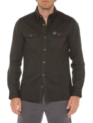 μακρυμάνικο πουκάμισο trailsman flannel shirt superdry