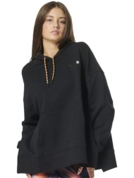 body action women s loose-fitting hoodie γυναικείο (061324 black-01)