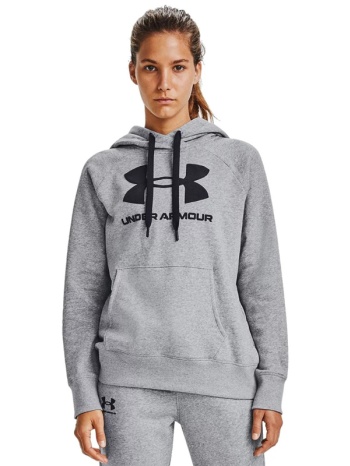 under armour rival fleece logo hoodie γυναικείο (1356318 σε προσφορά