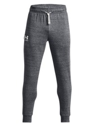 under armour rival terry jogger παντελόνι φόρμας ανδρικό (1380843 012)