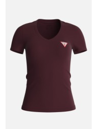 t-shirt ss vn mini triangle guess