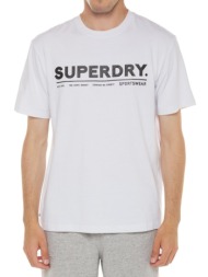 t-shirt utility sport logo loose t-shirt superdry