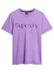 t-shirt tonal embroidered logo superdry