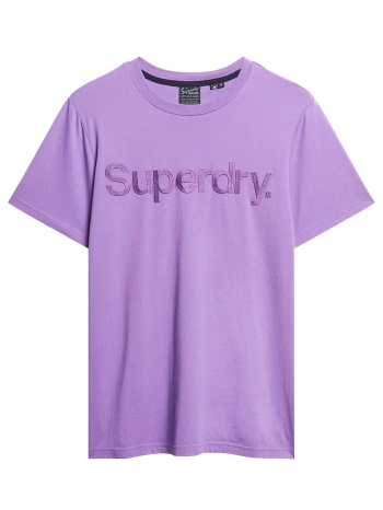 t-shirt tonal embroidered logo superdry σε προσφορά