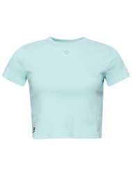 cropped t-shirt code essential fitted crop tee superdry