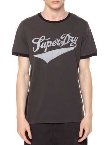 t-shirt vintage americana ringer superdry σε προσφορά