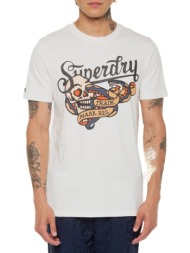 t-shirt tattoo script graphic t-shirt superdry