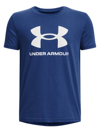 under armour sportstyle logo ss t-shirt (1363282 471) σε προσφορά