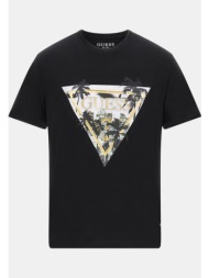 t-shirt ss bsc guess embossed foil logo guess