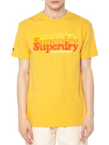 t-shirt vintage cali stripe superdry σε προσφορά