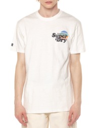 t-shirt vintage cali stripe superdry