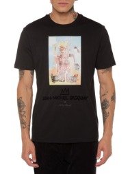 t-shirt new york antony morato x jean-michel basquiat