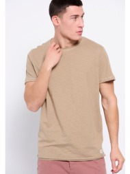 βαμβακερό μονόχρωμο t-shirt