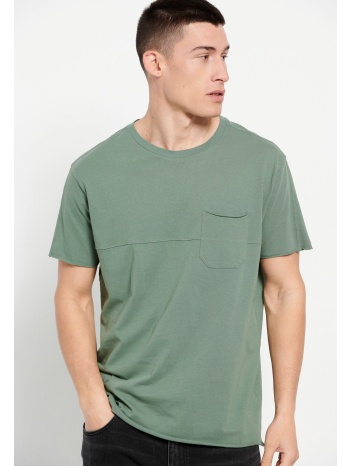 loose fit t-shirt με raw edges σε προσφορά