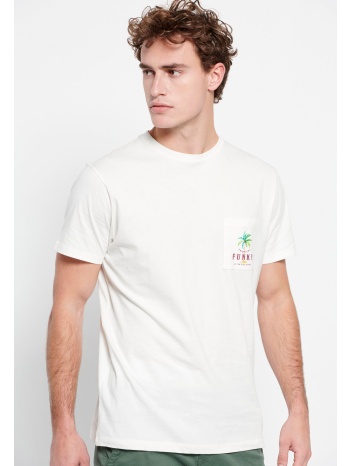 ανδρικό t-shirt με τσέπη στο στήθος σε προσφορά