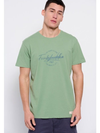 t-shirt με branded τύπωμα σε vintage look σε προσφορά