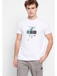 ανδρικό t-shirt με graphic τύπωμα