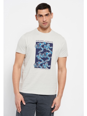 t-shirt με φλοράλ frame τύπωμα σε προσφορά