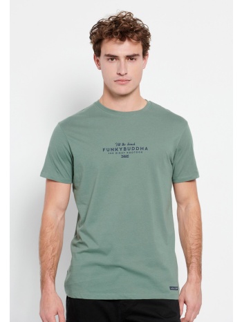 t-shirt με funky buddha τύπωμα στο στήθος σε προσφορά