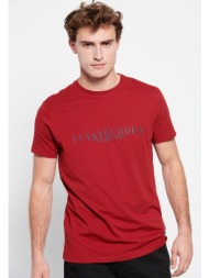 βαμβακερό t-shirt με funky buddha τύπωμα