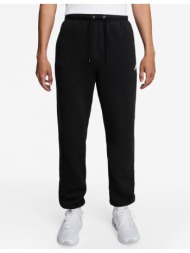 nike club ανδρική φόρμα παντελόνι jogger μαύρη