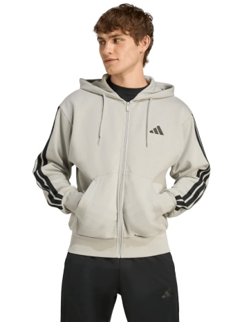 adidas essentials 3-stripes hoodie αντρική φούτερ ζακέτα σε προσφορά