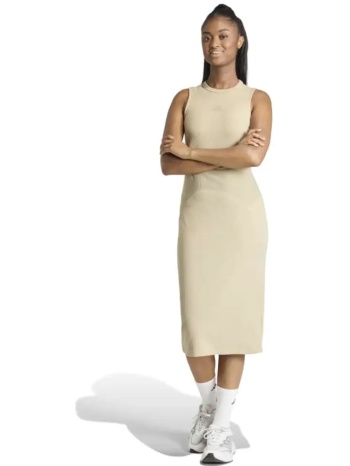 adidas all szn γυναικέιο ριμπ midi φόρεμα σε προσφορά