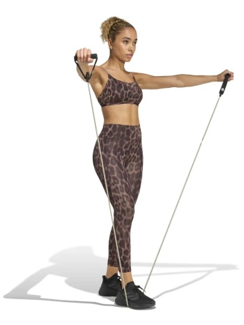 adidas animal print γυναικείο ψηλόμεσο λεοπάρ κολάν 7/8