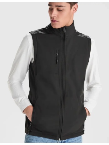 roly quebec softshell γιλέκο μαύρο σε προσφορά