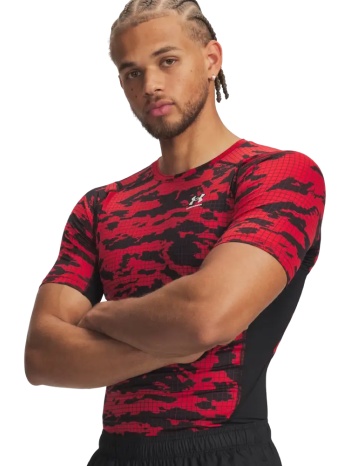 under armour heatgear printed ανδρική compression μπλούζα σε προσφορά