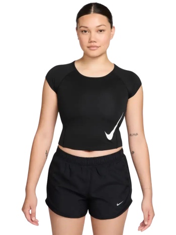 nike swoosh run dri-fit γυναικείο t-shirt προπόνησης σε προσφορά