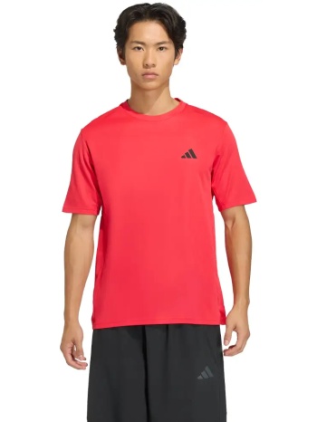 adidas workout ανδρικό κόκκινο t-shirt προπόνησης σε προσφορά
