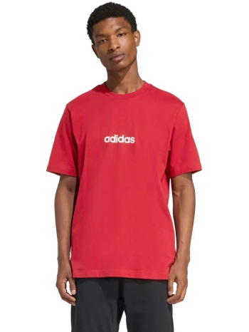 adidas essentials κόκκινο ανδρικό t-shirt