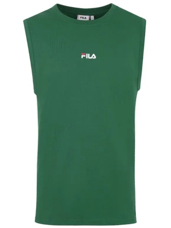 fila ανδρική αμάνικη πράσινη μπλούζα cotton