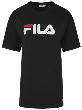 fila short sleeve γυναικείο μαύρο t-shirt