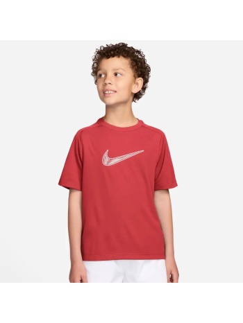 nike multi dri-fit παιδικό κόκκινο t-shirt προπόνησης σε προσφορά