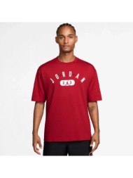 nike jordan ανδρική κοντομάνικη μπλουζα κόκκινη