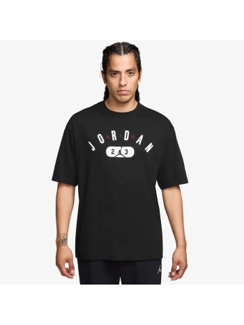 nike jordan ανδρικό μαύρο t-shirt σε προσφορά