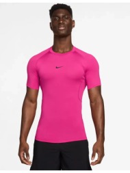 nike pro ανδρική συμπιεστική κοντομάνικη μπλούζα προπόνησης
